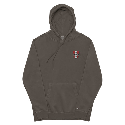 Crest Stone Washed Hoodie