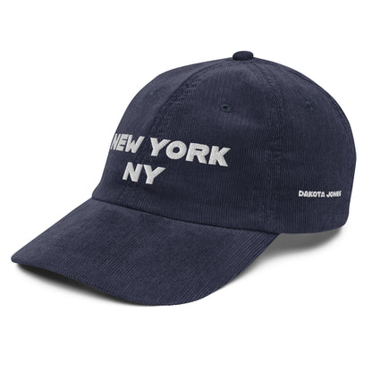 New York, NY Corduroy Dad Hat